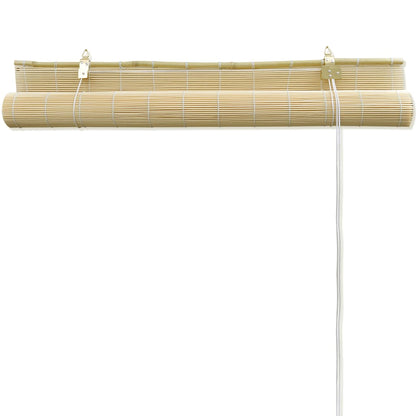 Natural Bamboo Roller Blinds 120 x 160 cm