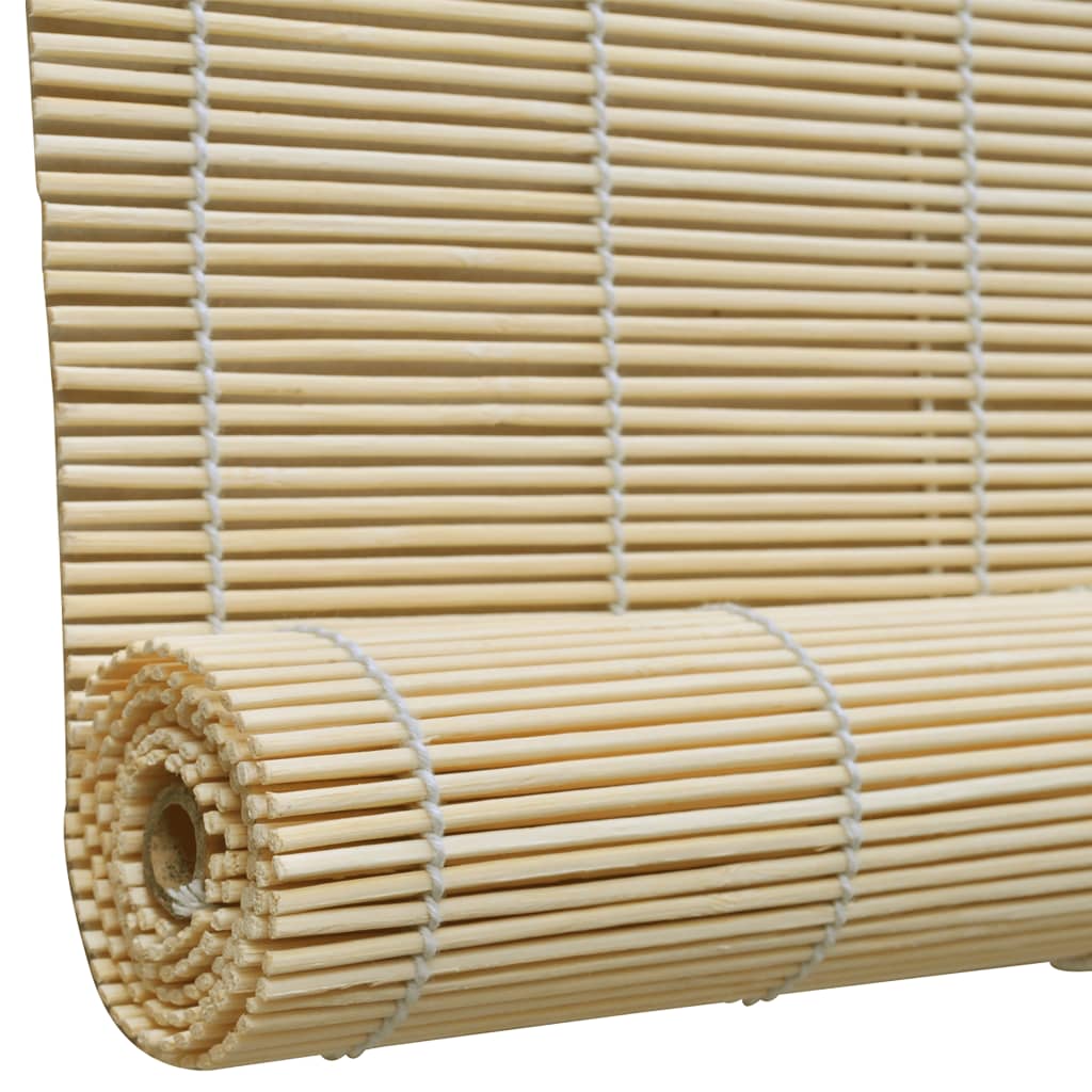Natural Bamboo Roller Blinds 120 x 160 cm