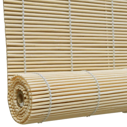 Natural Bamboo Roller Blinds 120 x 160 cm
