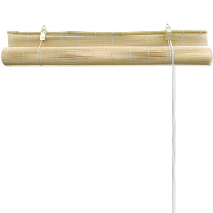 Natural Bamboo Roller Blinds 120 x 220 cm