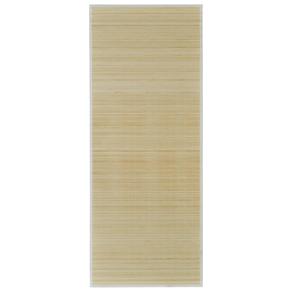 Rectangular Natural Bamboo Rug 120 x 180 cm