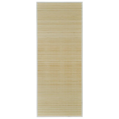 Carpet | Natural bamboo | Bamboo, polypropylene, PVC | 150 x 200 cm