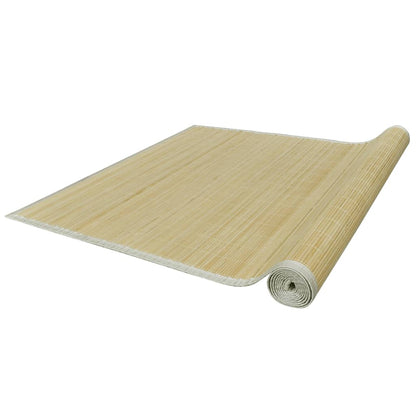 Carpet | Natural bamboo | Bamboo, polypropylene, PVC | 150 x 200 cm