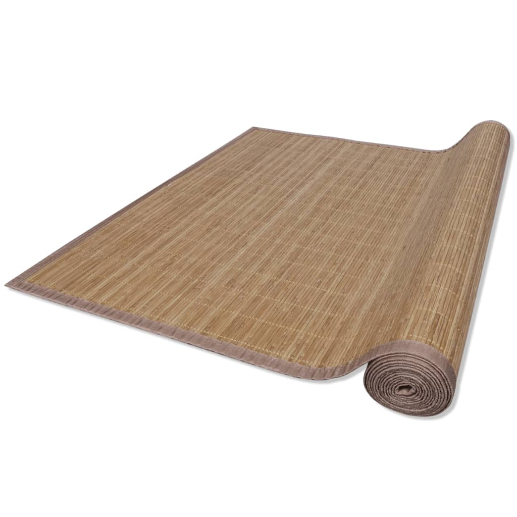 Carpet | Brown | Bamboo, Polypropylene, PVC | 150 x 200 cm | Area Rugs