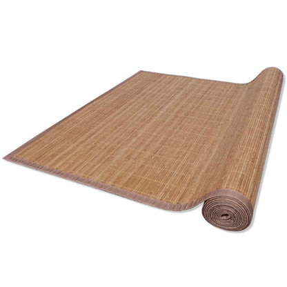 Carpet | Brown | Bamboo, Polypropylene, PVC | 150 x 200 cm | Area Rugs