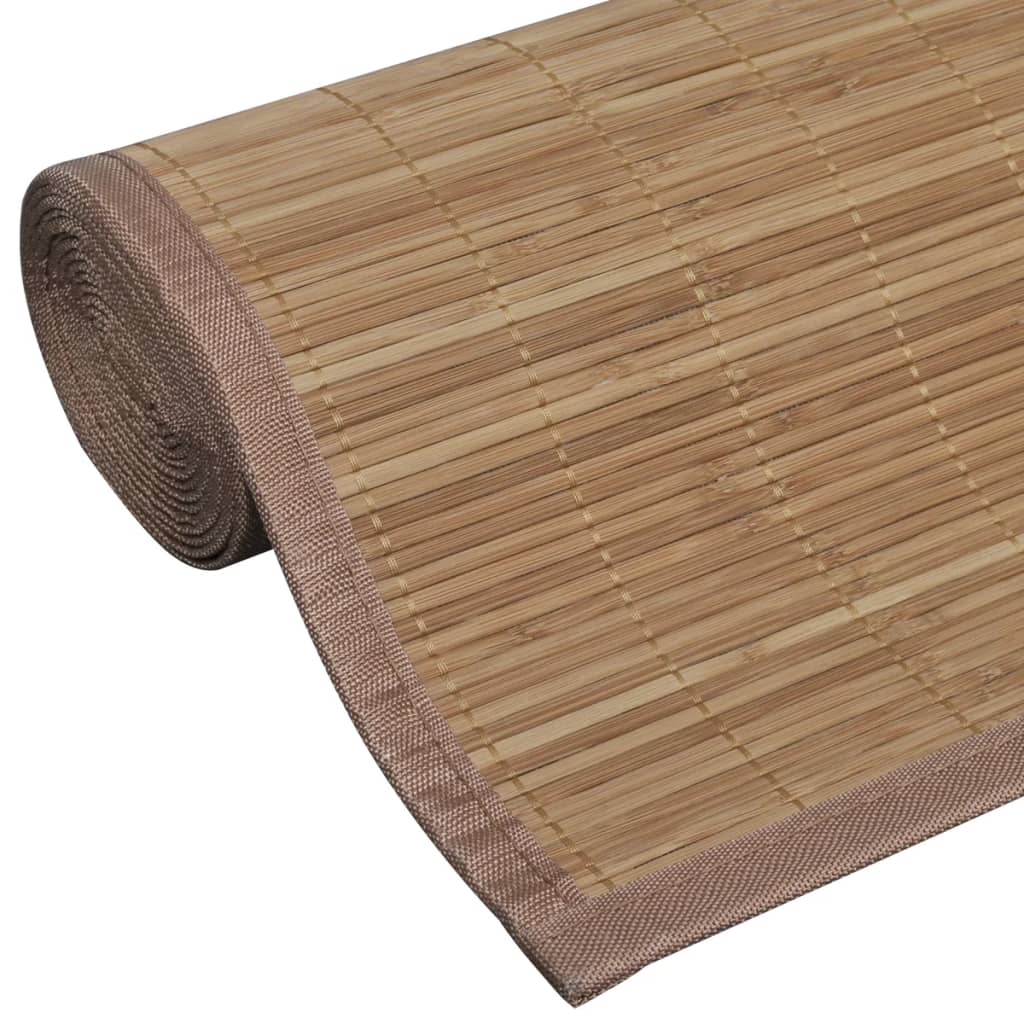 Carpet | Brown | Bamboo, Polypropylene, PVC | 150 x 200 cm | Area Rugs