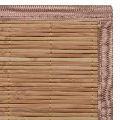 Carpet | Brown | Bamboo, Polypropylene, PVC | 150 x 200 cm | Area Rugs