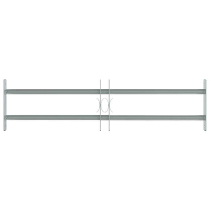 Adjustable Security Grille for Windows with 2 Crossbars 700-1050 mm