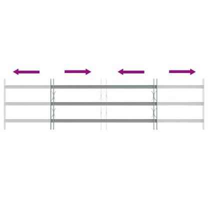 Adjustable Security Grille for Windows with 3 Crossbars 1000-1500 mm