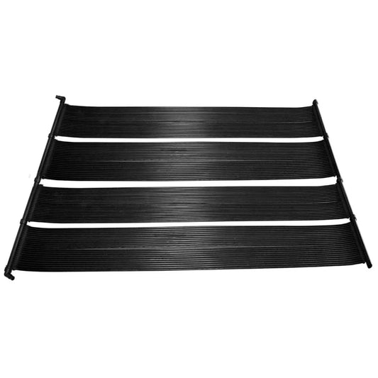 Solar Pool Heater | Set of 2 | Black | Polyethylene | 620 x 75 cm
