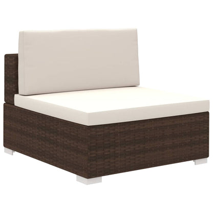 Patio Furniture | Brown | PE Rattan | Set | Modular | Patio Lounge Set