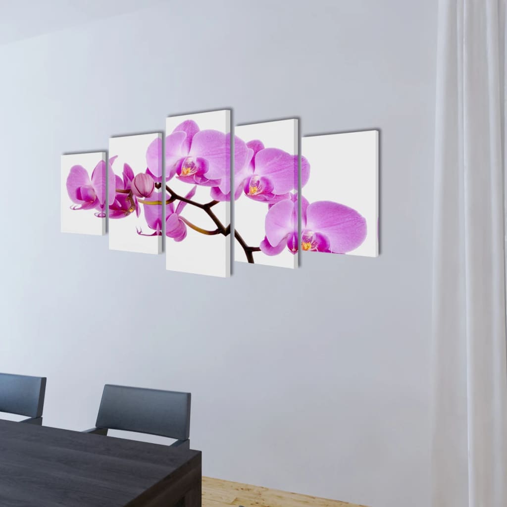 Canvas Painting | Pink | canvas, wood | 200 x 100 cm | Decorative Inlays