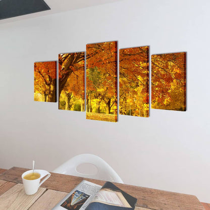 Canvas Painting | Red | Waterproof canvas, Wood frame | Large
