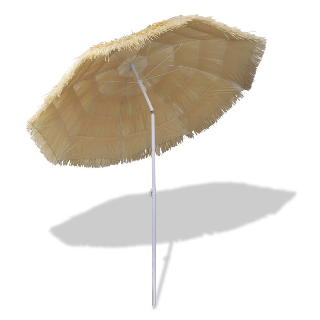 Beach Parasol | Beige | Polyester | Medium | Tiltable | Beach Parasol