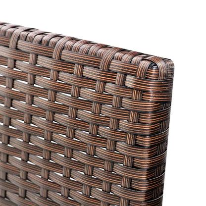 Garden Sofa | Brown | PE Rattan | Three-piece set | Light Weight