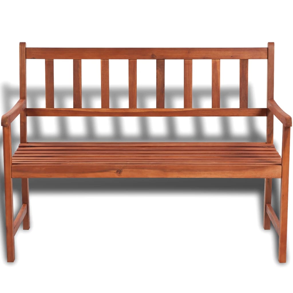 Garden Bench | Light Brown | Acacia hardwood | Medium | Durable