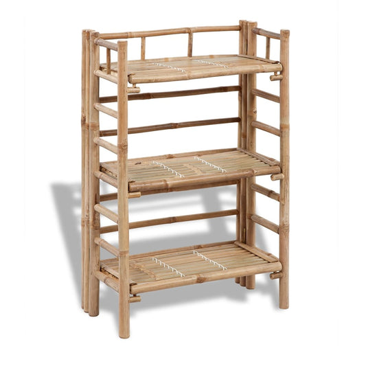 Plant Stand | Natural Bamboo | Bamboo | Medium | Durable | Plant Stand