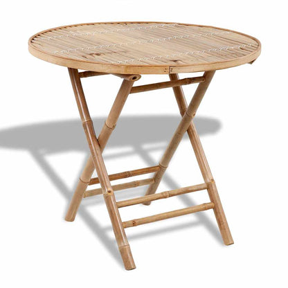 Garden Furniture Set | Natural Bamboo | Solid Bamboo | Medium | Foldable