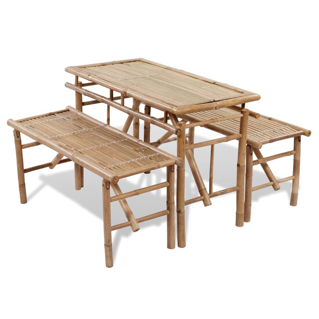 Patio Furniture | Natural Bamboo | Bamboo | Small | Foldable