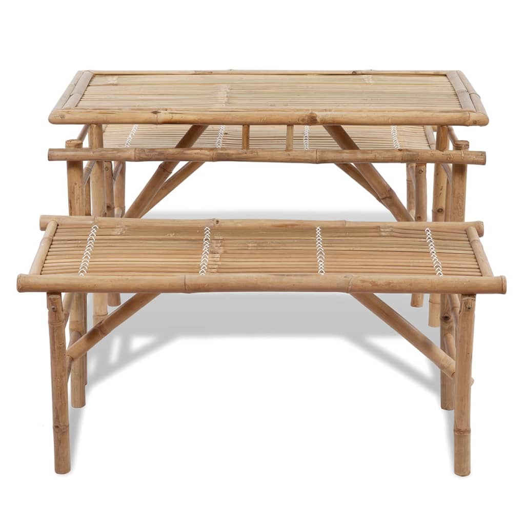Patio Furniture | Natural Bamboo | Bamboo | Small | Foldable
