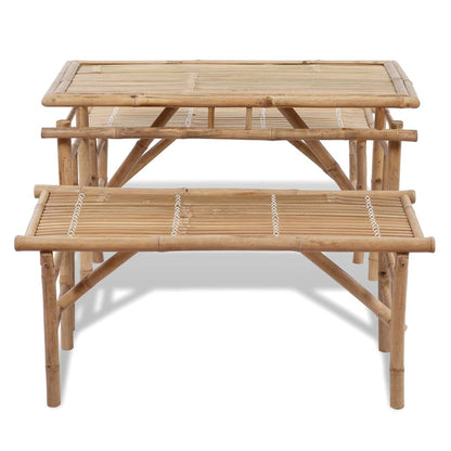 Patio Furniture | Natural Bamboo | Bamboo | Small | Foldable
