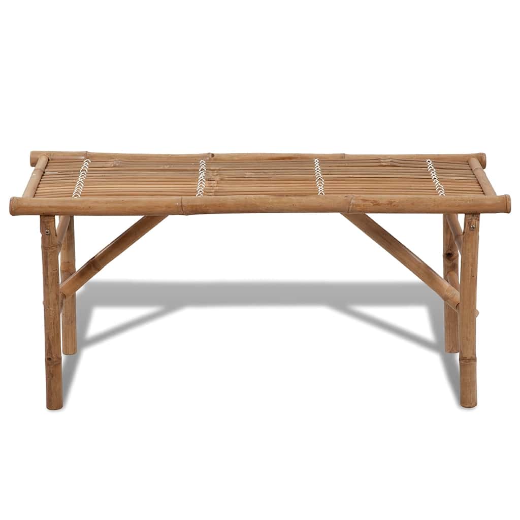 Garden Bench | Natural Bamboo | Bamboo | Medium | Foldable
