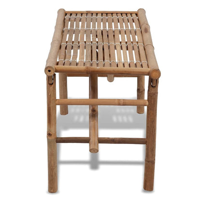 Garden Bench | Natural Bamboo | Bamboo | Medium | Foldable