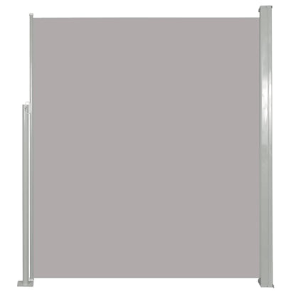 Patio Retractable Side Awning 160 x 300 cm Grey
