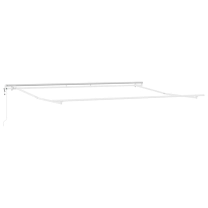 Awning Frame 4x3 m Automatic Roll-back Aluminium