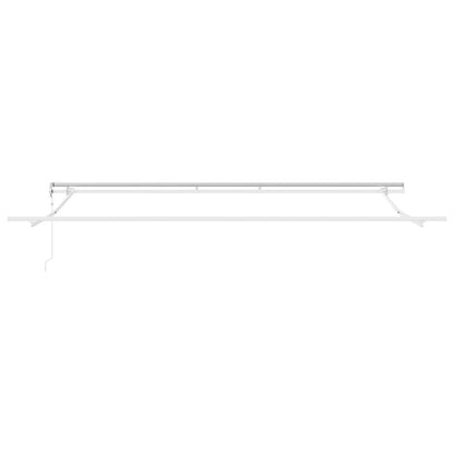 Awning Frame 4x3 m Automatic Roll-back Aluminium