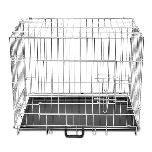 Dog Crate | Galvanised steel | Galvanised steel and plastic | M
