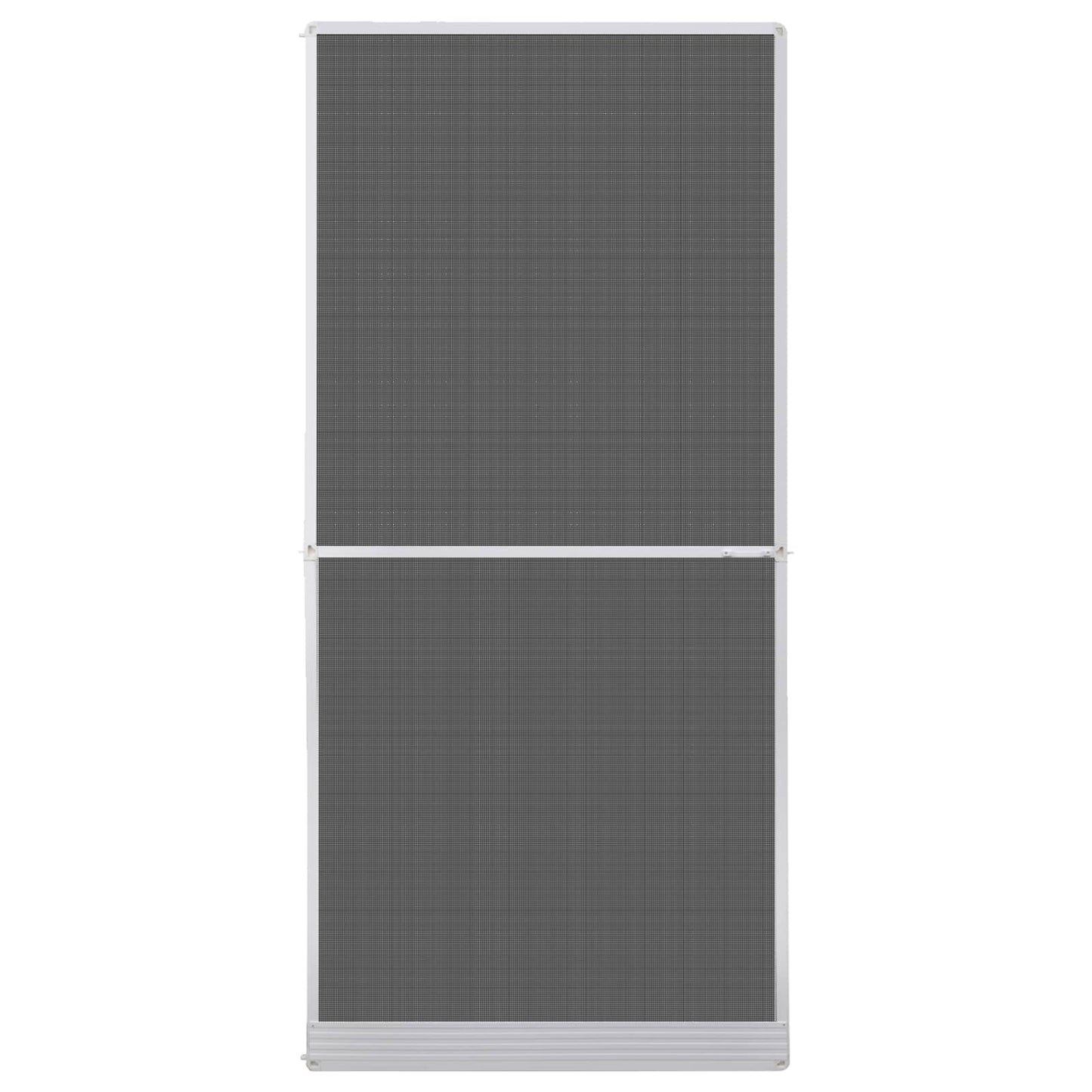 Hinged Insect Screen Manual White and Black 100 x 215 cm