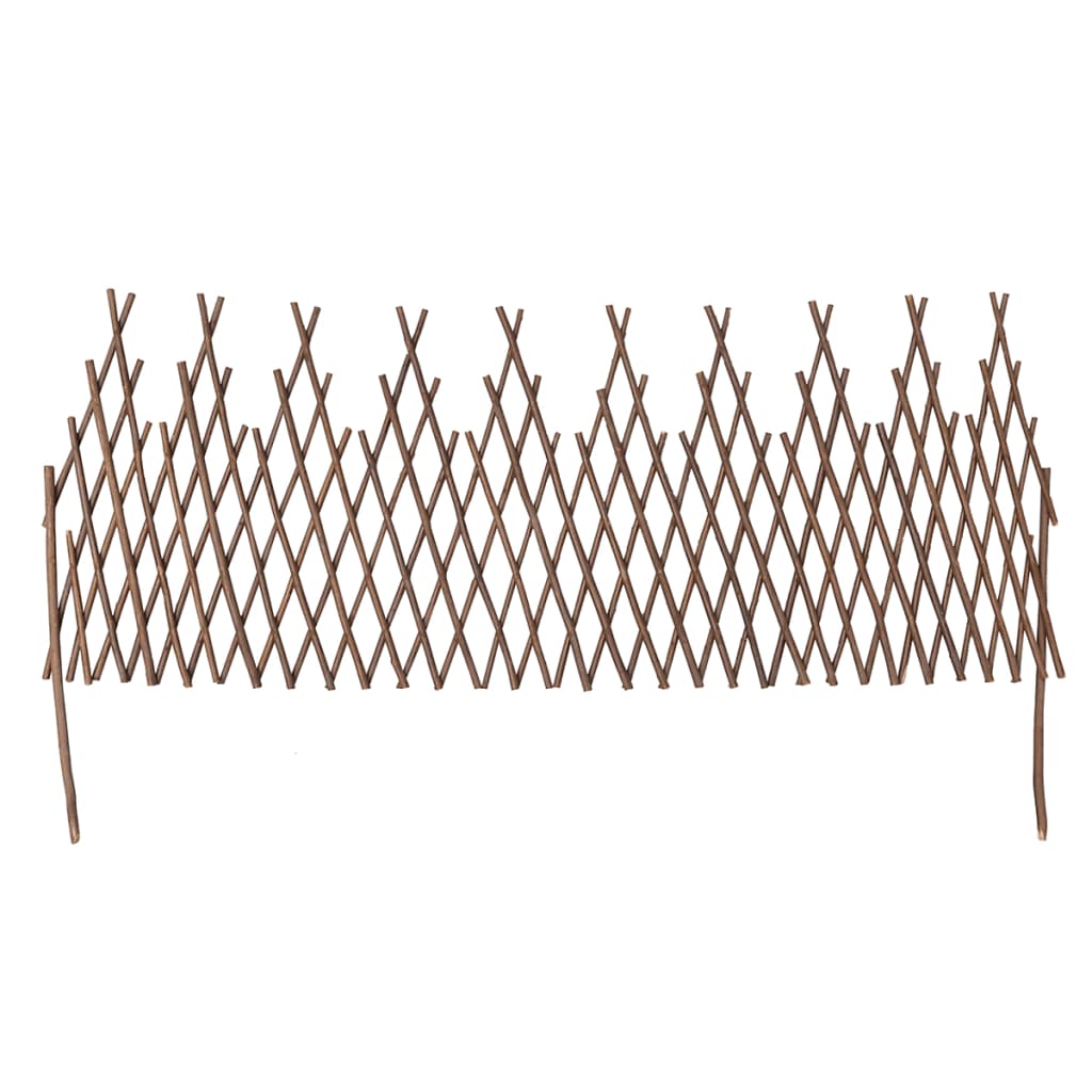 Willow Trellis Fence 5 pcs 170x37 cm