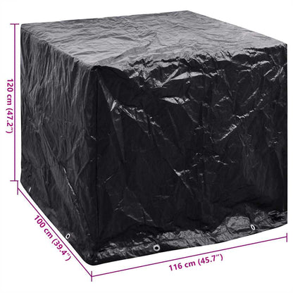 IBC Container Cover 8 Eyelets 116x100x120 cm