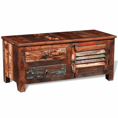 241629 vidaXL Reclaimed TV Hi-Fi Cabinet Side Cabinet Solid Wood