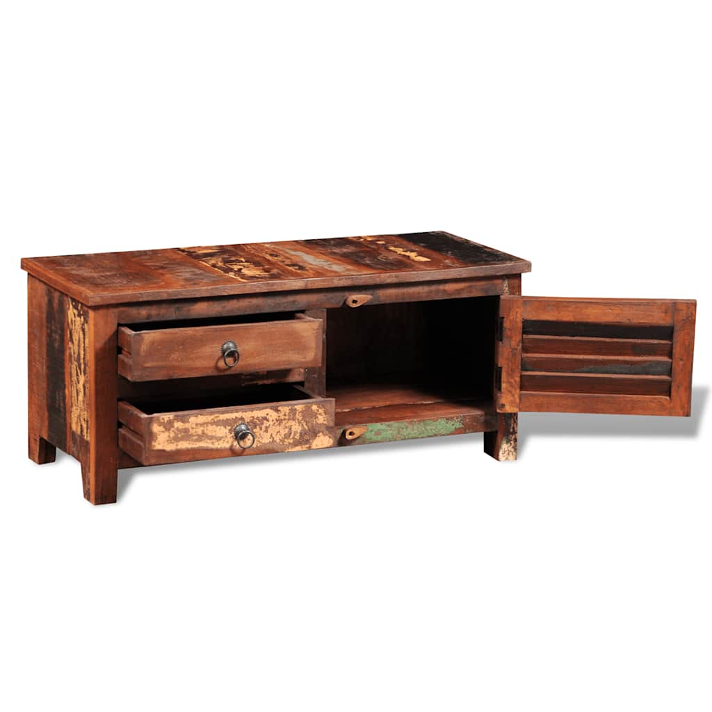 241629 vidaXL Reclaimed TV Hi-Fi Cabinet Side Cabinet Solid Wood