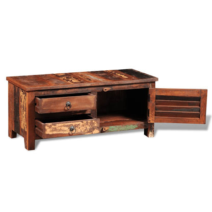 241629 vidaXL Reclaimed TV Hi-Fi Cabinet Side Cabinet Solid Wood