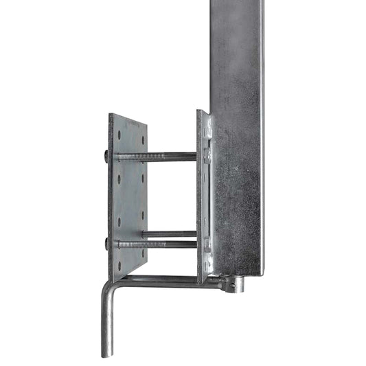 141553 vidaXL Boat Trailer Double Roller Bow Support Set of 2 59 - 84 cm