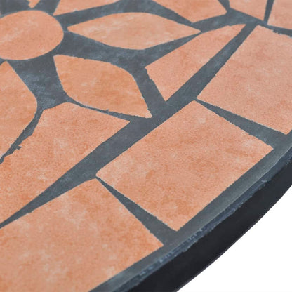 Patio Furniture | Terracotta | Powder-coated iron, ceramic tile | Small