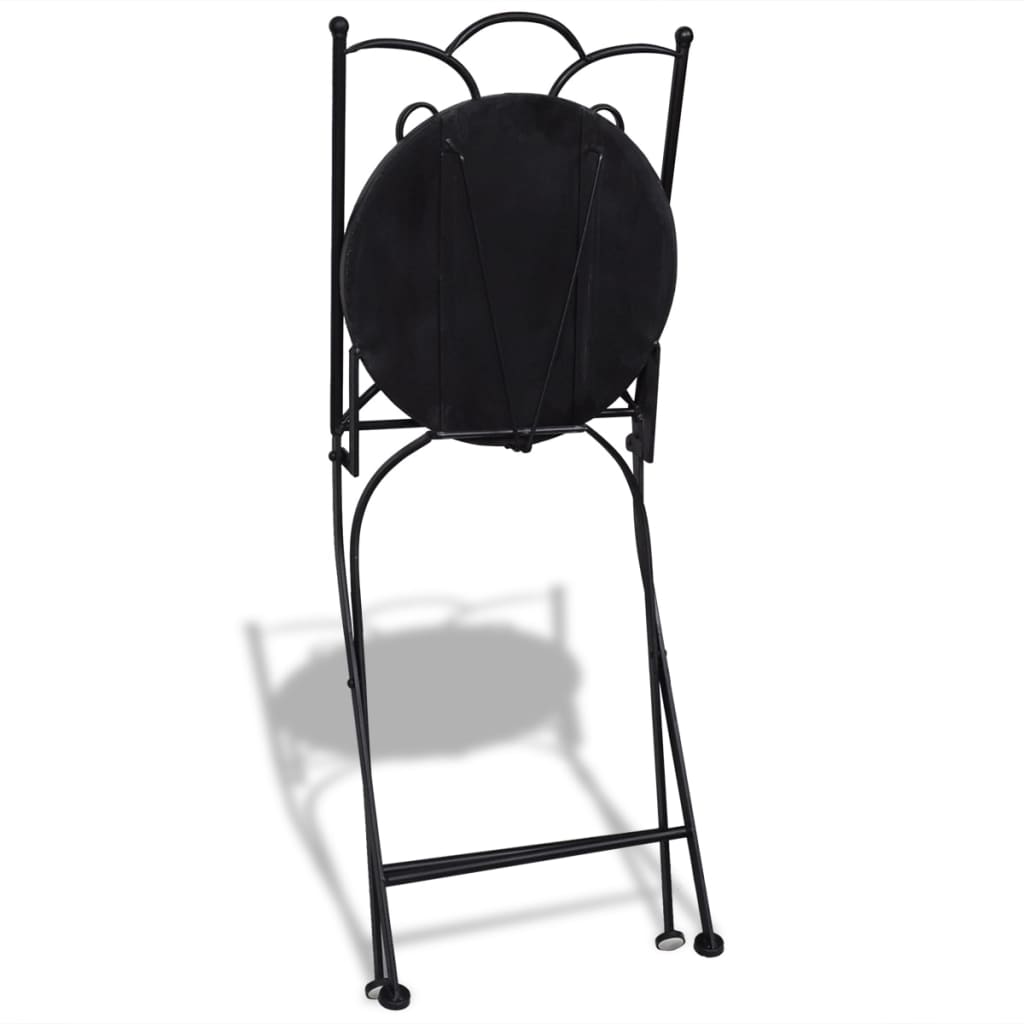 Patio Furniture | Terracotta | Powder-coated iron, ceramic tile | Small