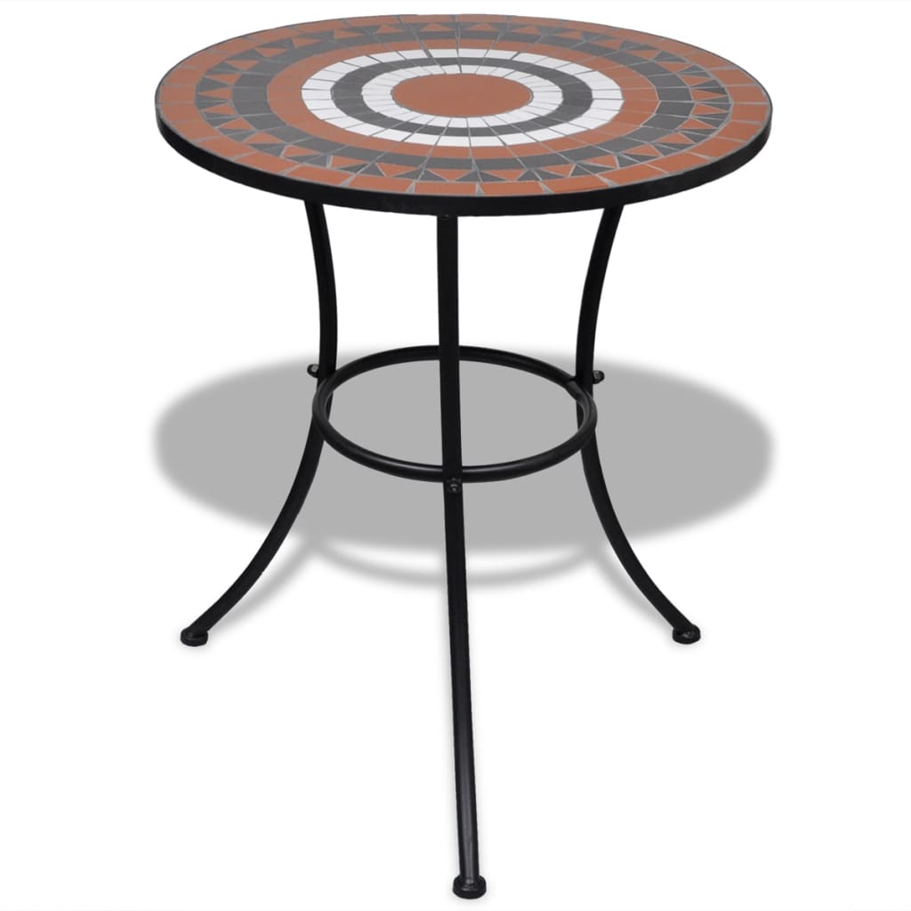 Patio Furniture | Terracotta, White | Powder-coated iron, ceramic