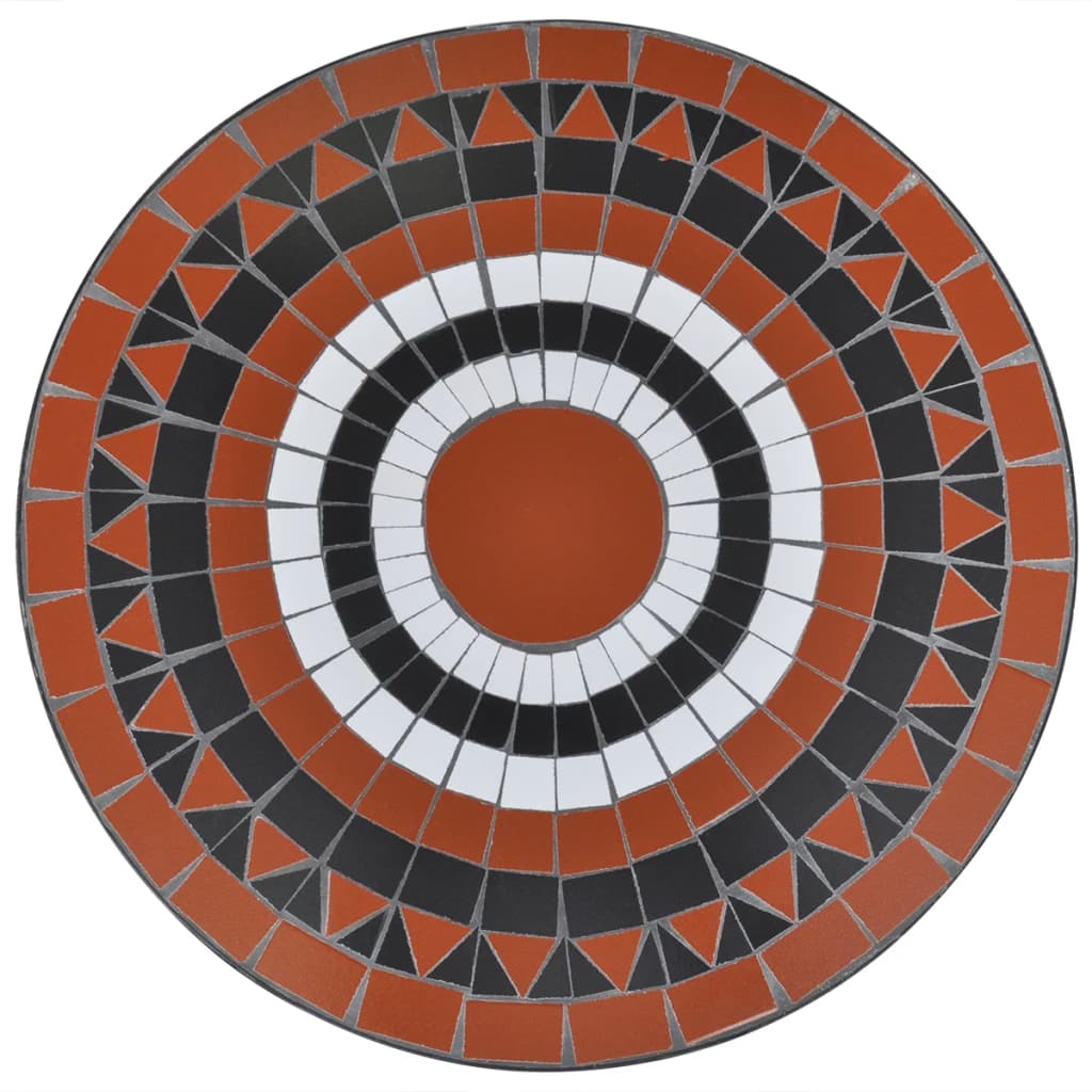 Patio Furniture | Terracotta, White | Powder-coated iron, ceramic