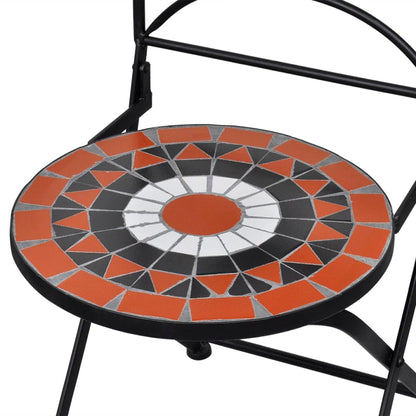 Patio Furniture | Terracotta, White | Powder-coated iron, ceramic