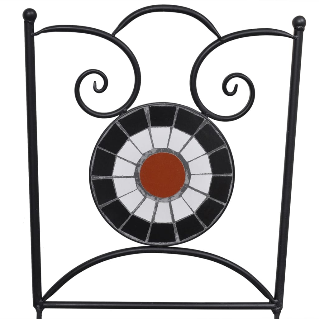 Patio Furniture | Terracotta, White | Powder-coated iron, ceramic