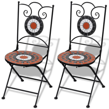 Patio Furniture | Terracotta, White | Powder-coated iron, ceramic