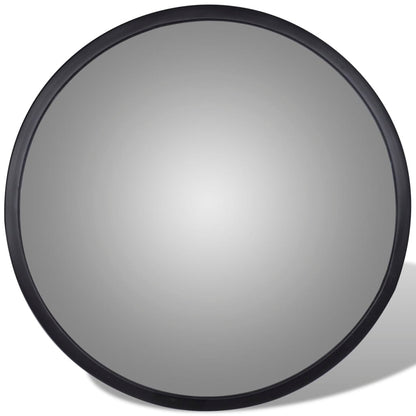 Convex Traffic Mirror Acrylic Black 30 cm Indoor