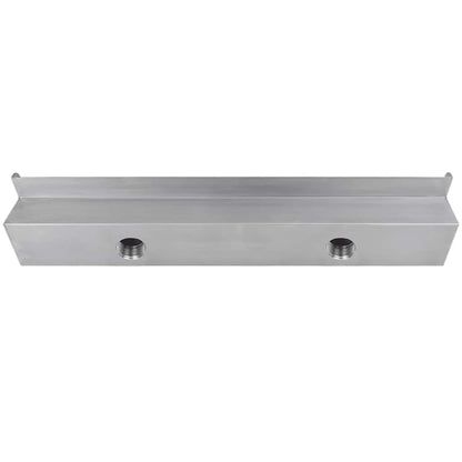 41667 Rectangular Waterfall Pool Fountain Stainless Steel 60 cm
