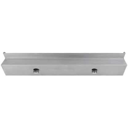 41668 Rectangular Waterfall Pool Fountain Stainless Steel 90 cm