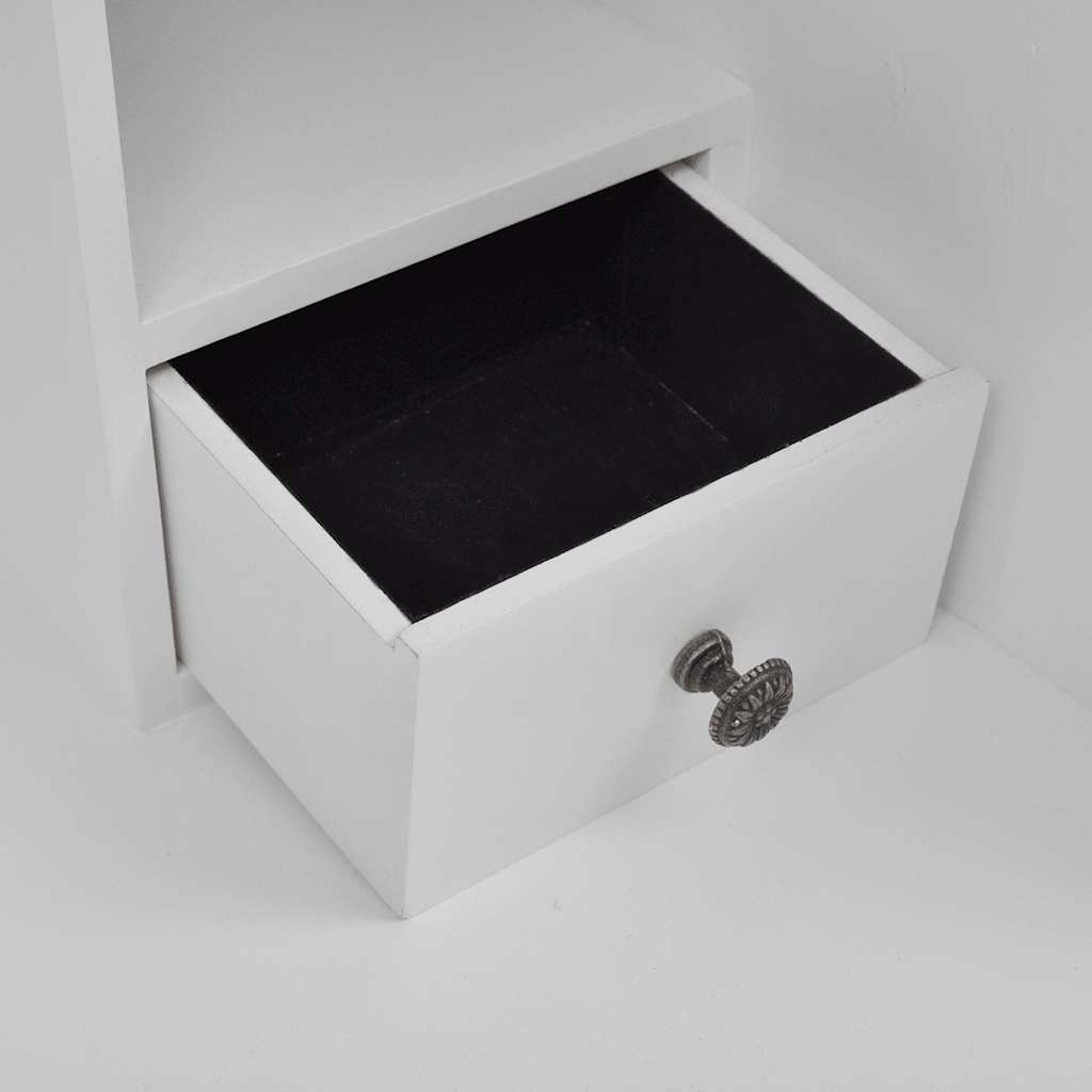 Desk | White | MDF and Pinewood | 60 x 36.4 x 111 cm | Desk | Rectangular