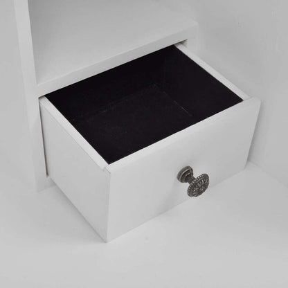 Desk | White | MDF and Pinewood | 60 x 36.4 x 111 cm | Desk | Rectangular